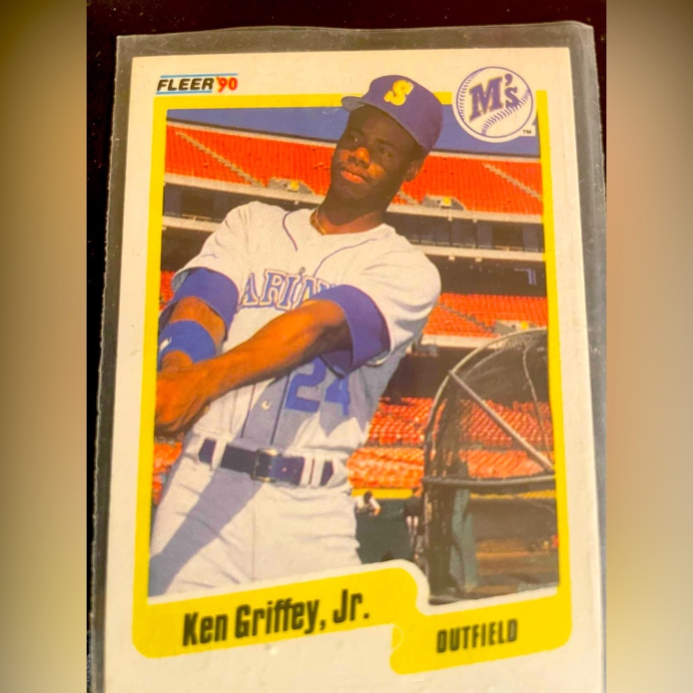 Ken Griffey baseball card